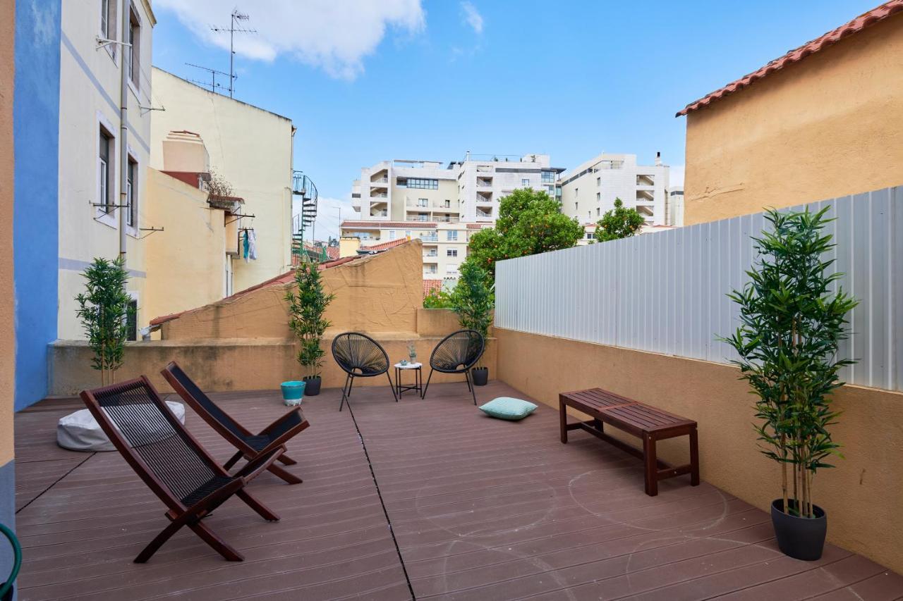 Spacious And Renovated Apartment With Amazing Patio, By Timecooler Lisboa Exterior foto